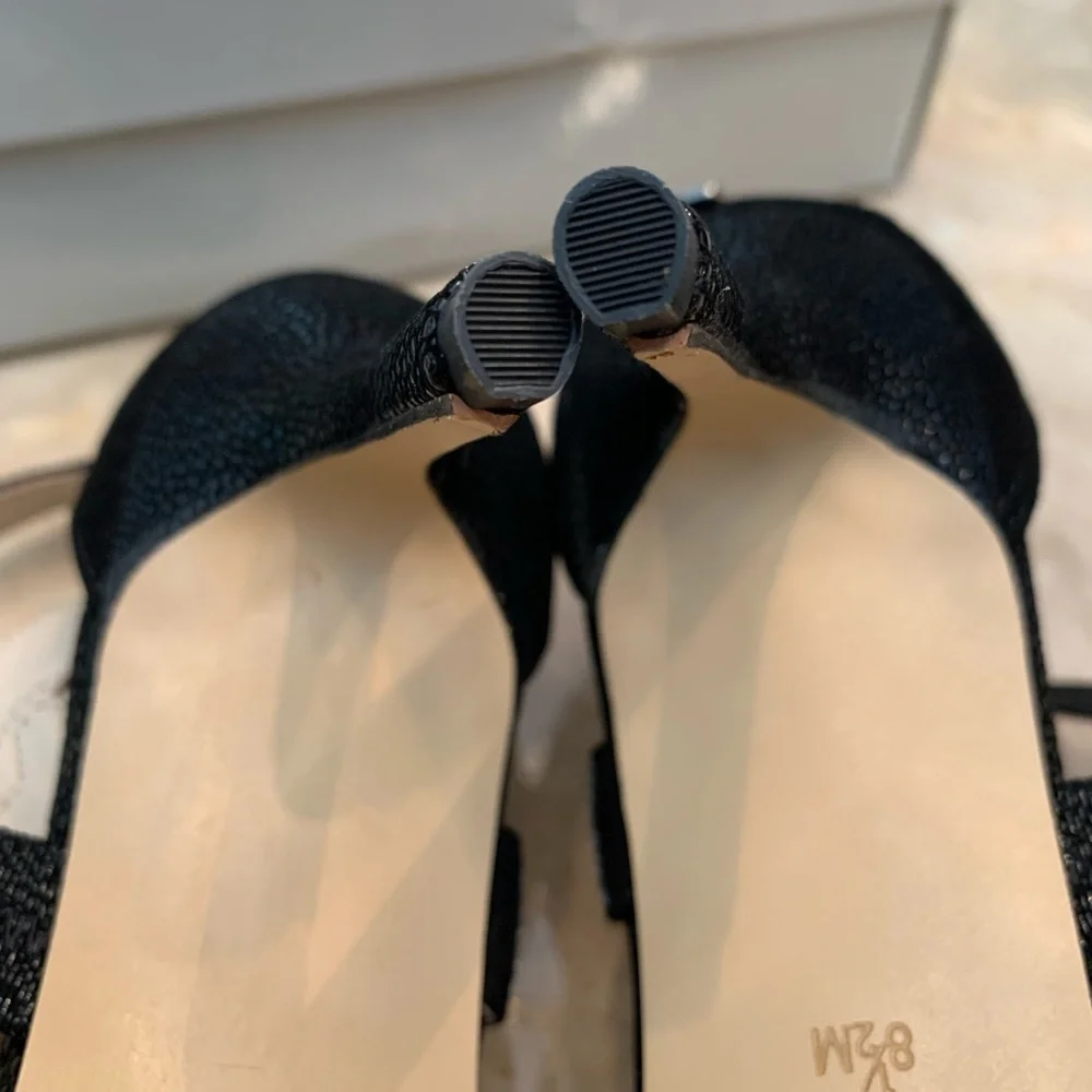 PRICE✂️ Marc Fisher Lexcie - Black Multi Suede - Picture 7 of 8